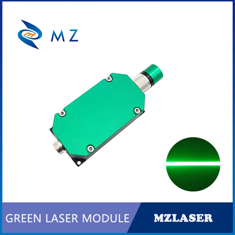 Imagem -05 - Linha Verde Módulo de Diodo Laser Foco Ajustável 520nm 500mw 1000mw 1400mw cw Lente de Vidro de Longa Vida Máquina Industrial