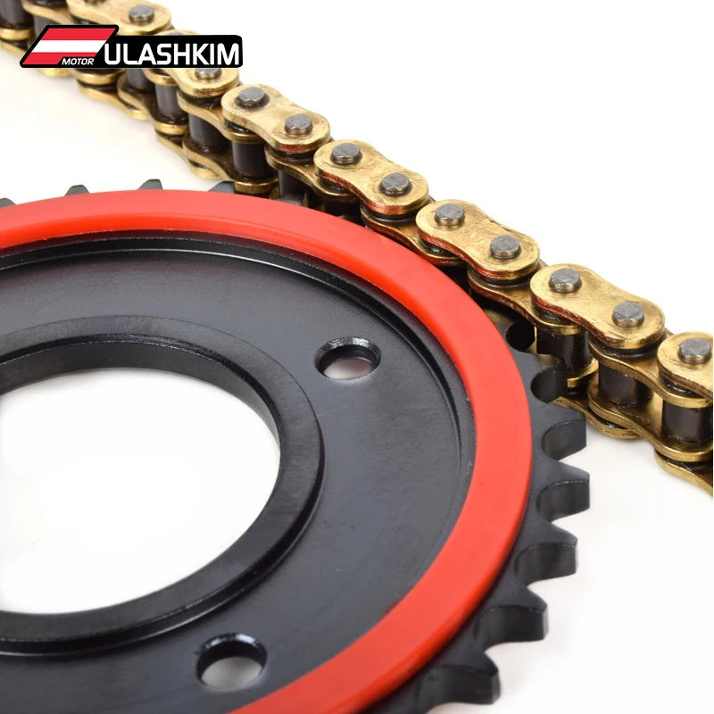 M3 MSX125 Motorcycle Oil Gear Chain For HONDA M3 MSX125 MSX 125 Original Silent pinion Racing Chain Gear