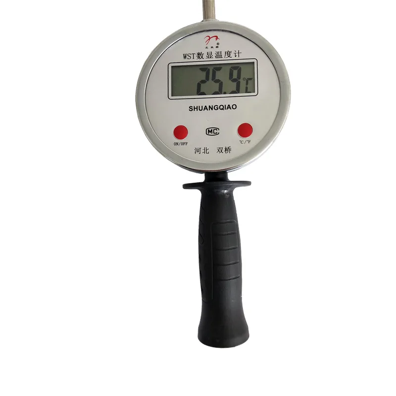 Memproduksi Termometer Digital Genggam Termometer Gagang Haystack Grain Insertion Probe Rod Termometer Reaktor