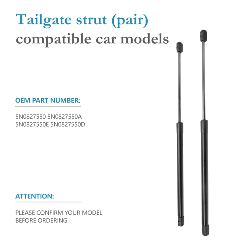 

ABNF!Rear Hatch Motor 5N0827550D 5N0827550 For Tiguan Rear Tailgate Gas Lift Support
