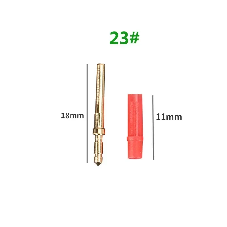 1000set dentale piccolo ottone muslimcon maniche in plastica rossa combinazione ottone Die modello sezione lavoro strumenti dentali