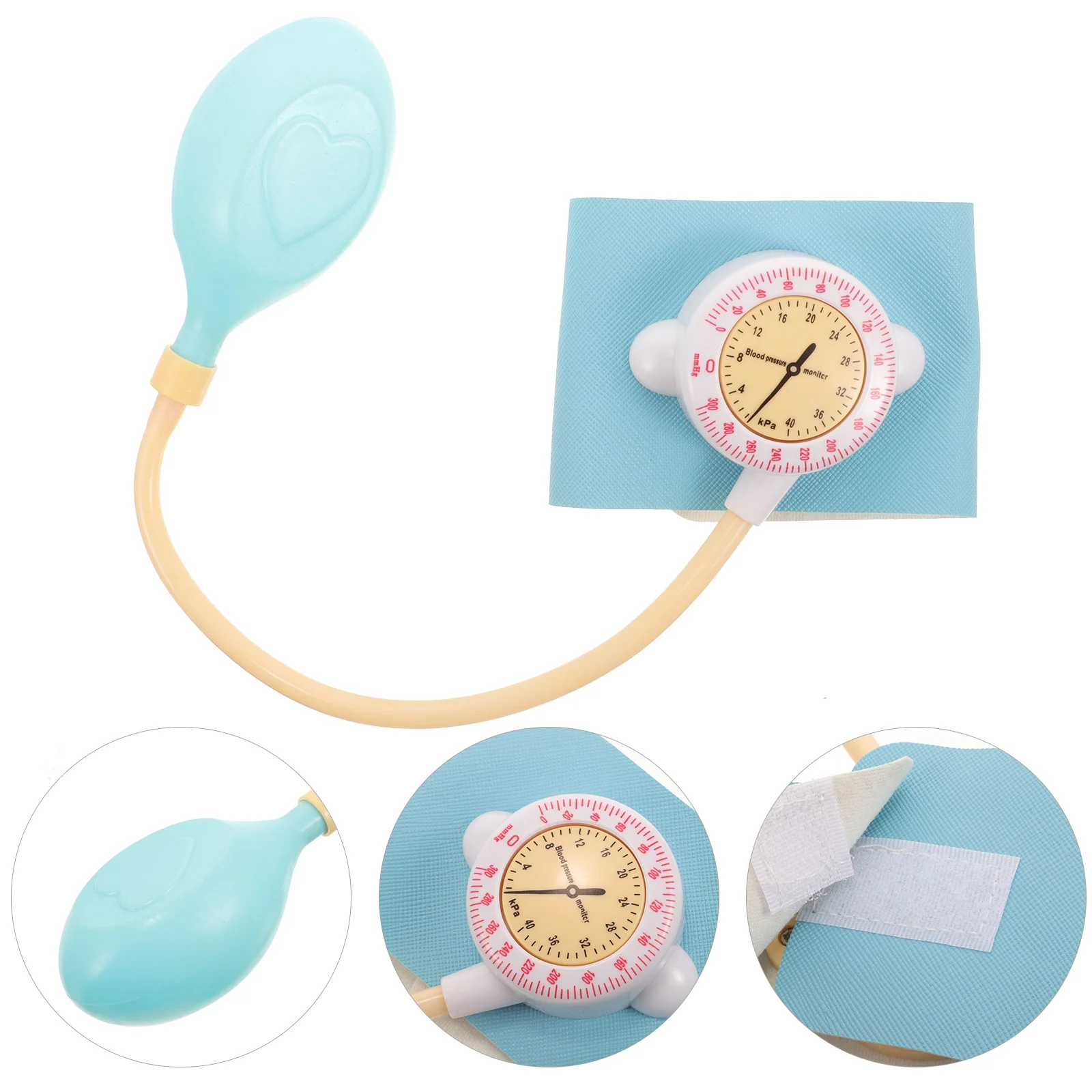 Doctor Toy Kid Playset Toys for Kids Pretend Monitor Cartoon Baby Shower Favor Realistic Medical Equipment Tool