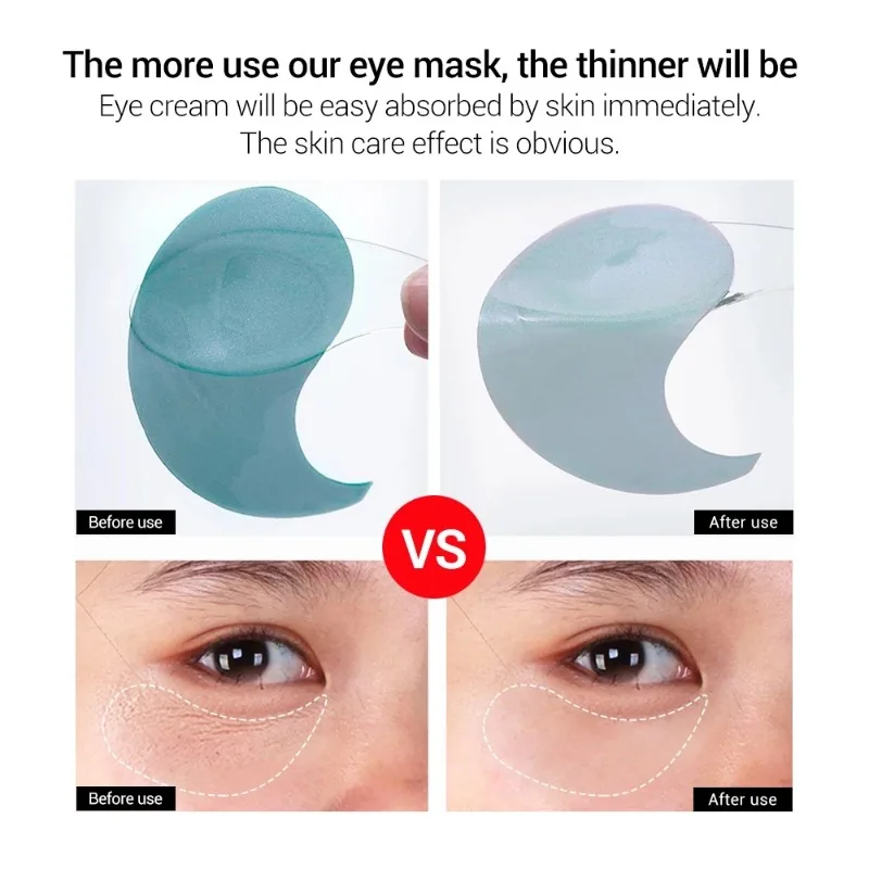 Patch per il contorno occhi al collagene, idratanti, rassodanti, anti-occhiaie e rughe sottili. Maschera per il contorno occhi al retinolo VC. Pad per il sonno. Esperto nella cura degli occhi._voghion.com
