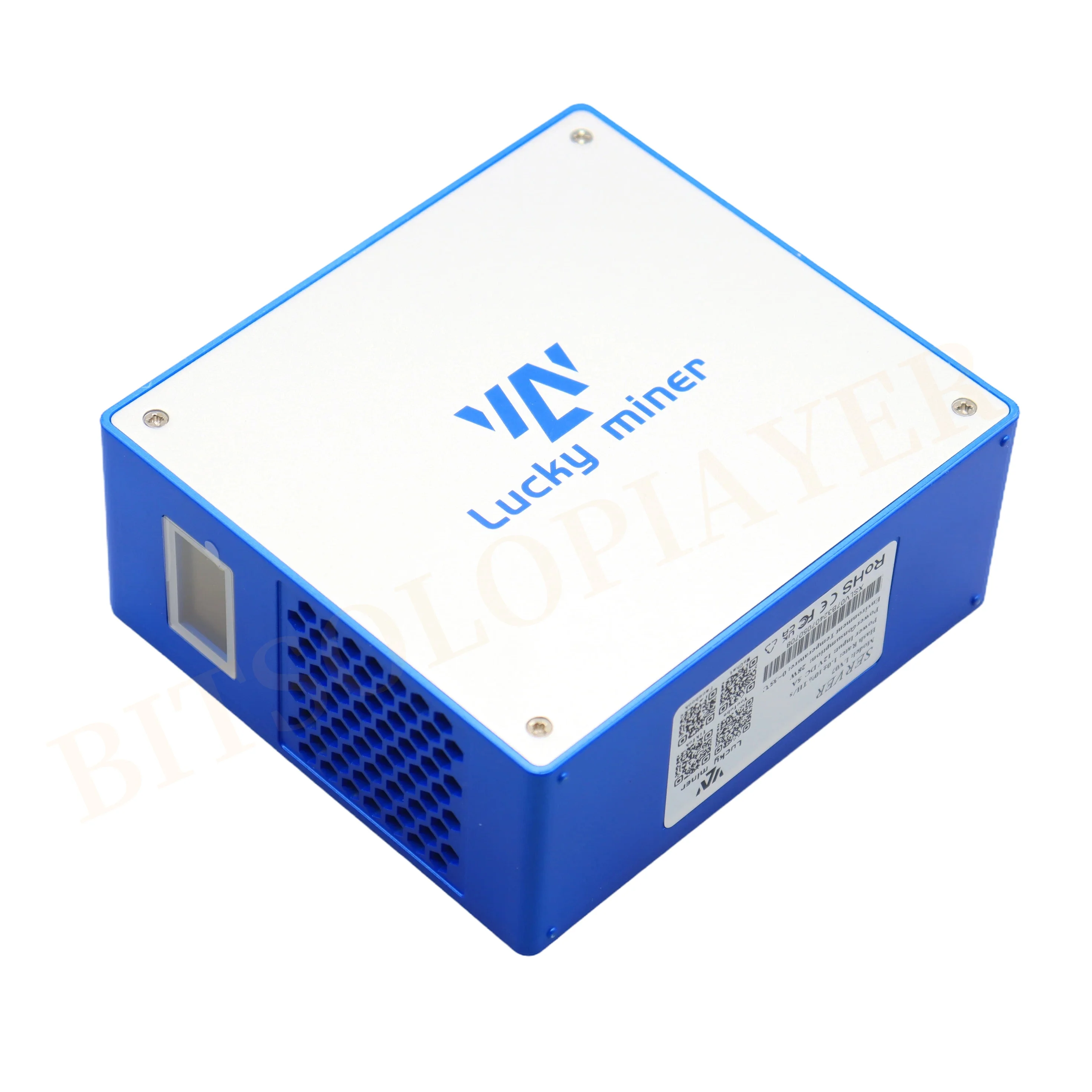 Spot New Lucky Miner LV07 Bitcoin Lottery Machine 1000G Hashrate Silent Mining Machine Crypto Miner with 12V 5A Power Supply