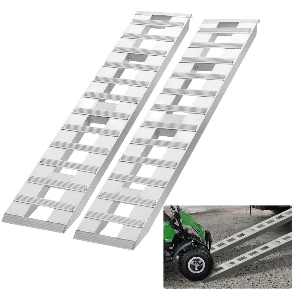 

Aluminum Loading Ramps 72x15 6000 LBS Capacity 2PCS