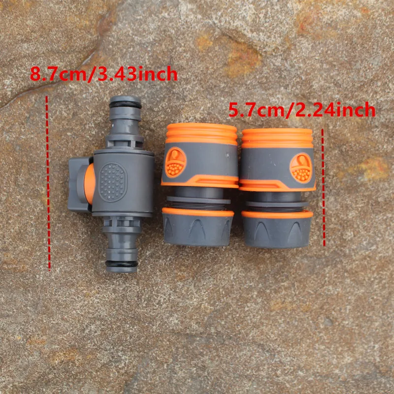 Joiner Repair Coupling 1/2' Garden Hose Fittings Pipe Connector Homebrew Quickly Connector Wash Water Tube