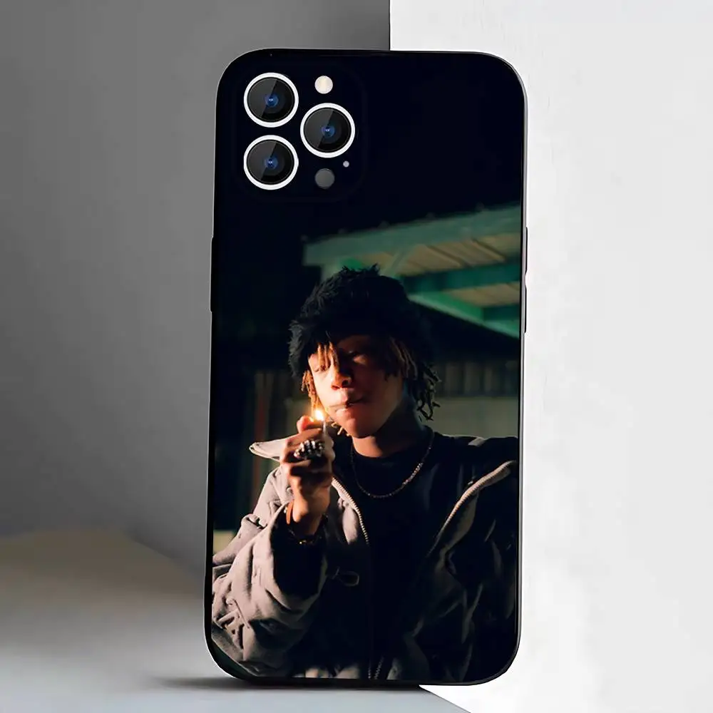 Rapper Rich A-Amiri Phone Case For iPhone 17,16,15,14,13,12,11,Pro,XS,Max,XR,Plus,E,SE4,Mini Black Soft Cover