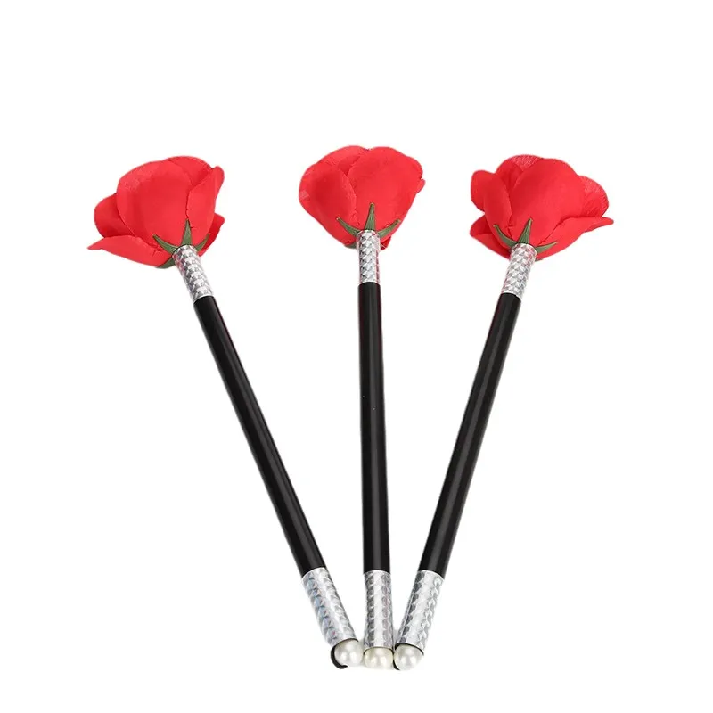 Stick To Rose / Flower Magic Tricks Flowers Close Up Street Stage Magic Props Toys Tools Gimmicks Props Accessories Funny Gifts