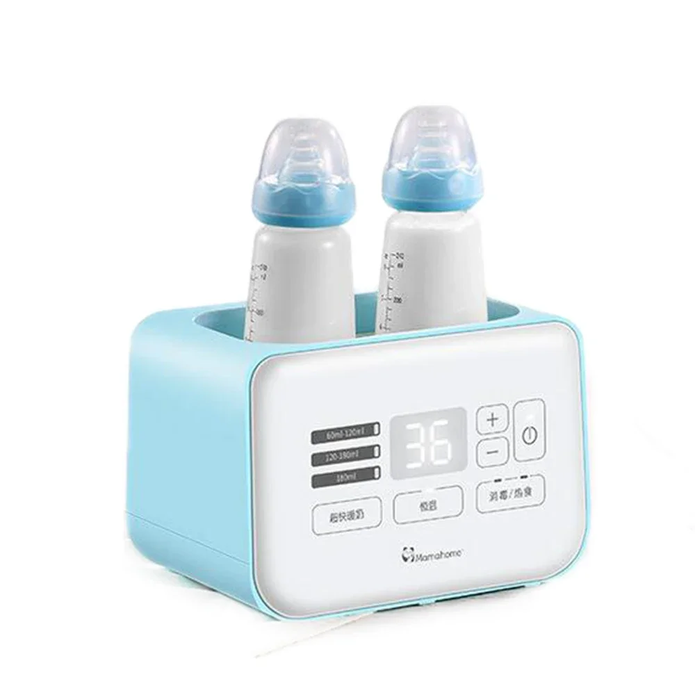 Elektrische Babyfles & Voedselwarmer Sterilisatoren Warme Melk Multifunctioneel Apparaat Baby Voeding Dubbele Fles Sterilisator