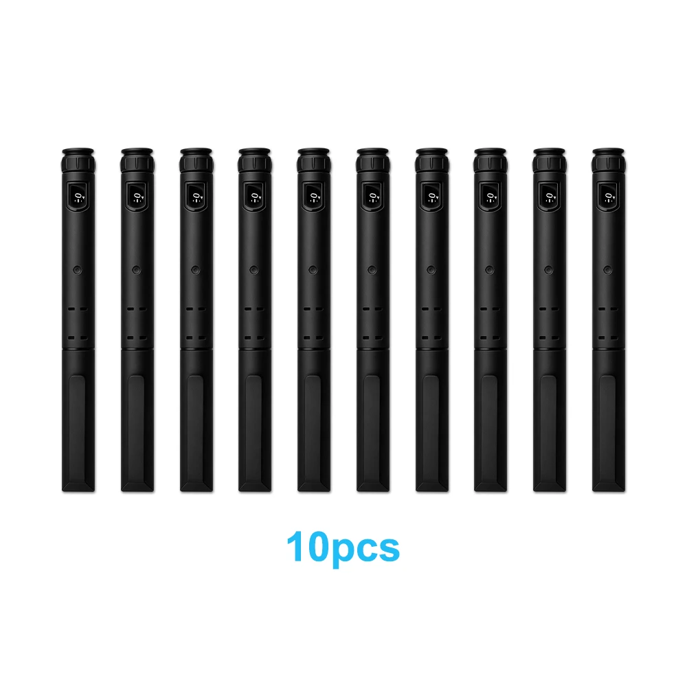 10 stuks Wegwerp Pen Injector met 3ml Cartridges Set Draagbare Insuline Injectiepennen Peptide Pen Dosiscontrole Injectiepennen