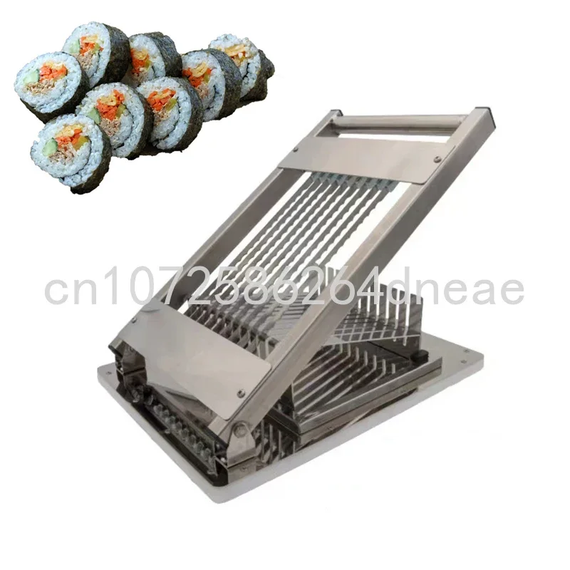 Stainless Steel Manual Sushi Roll Cutter Sushi Maker Machine Sushi Cutting Tool