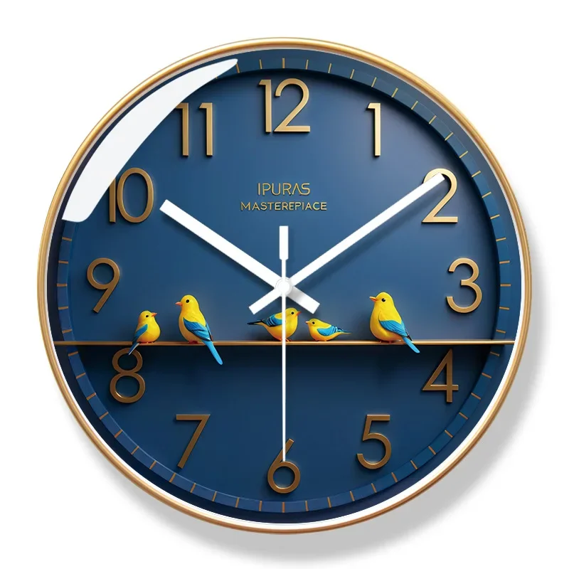 10/12/14Inch Simple Fashion Wall Clock Living Room Hanging Watch Modern Design Creative Silent Quartz Watch Decorative Clocks