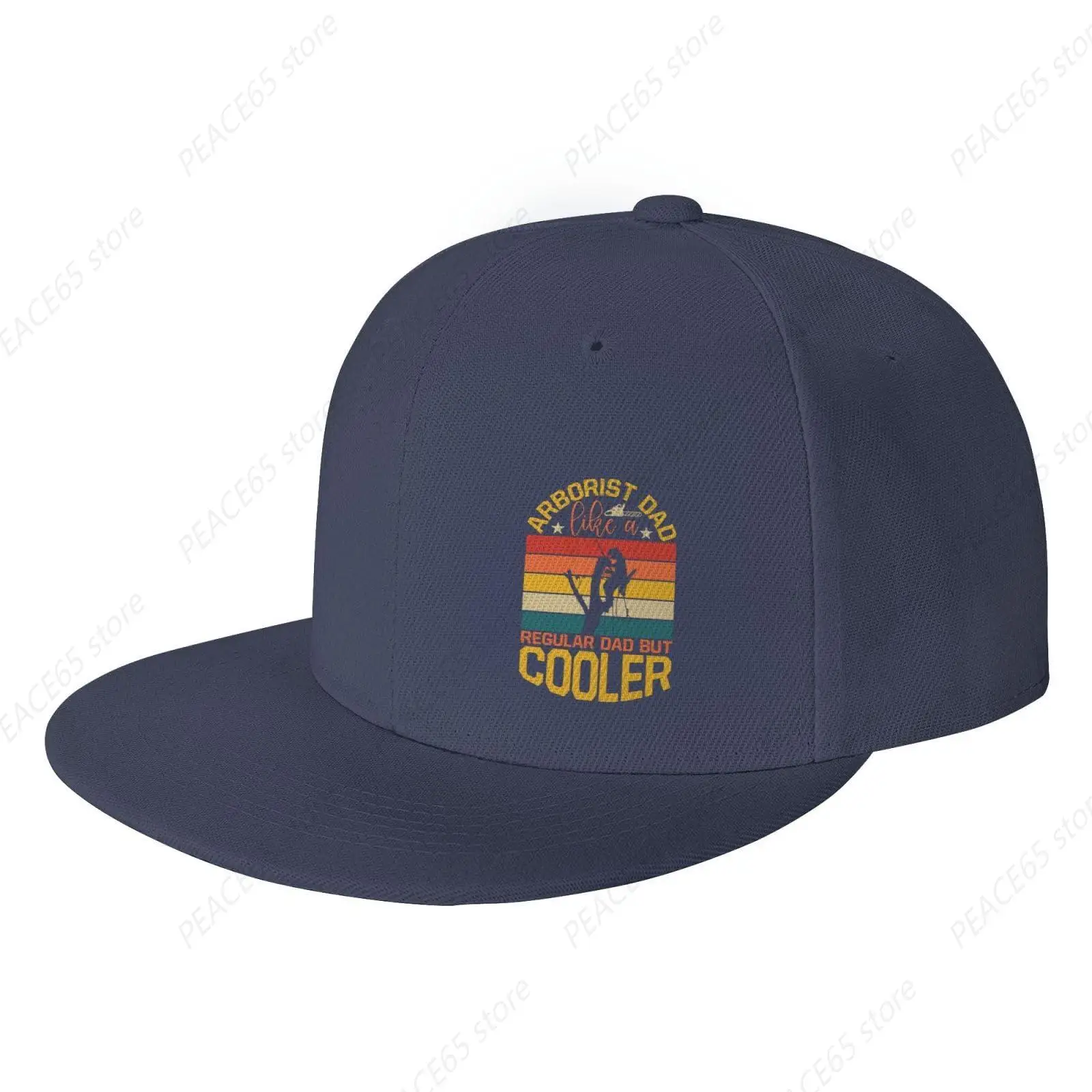 

Arborist Dad Like A Regular Dad But Cooler Snapback Hat Men Woman Baseball Cap Flat Bill Brim Trucker Dad Hat