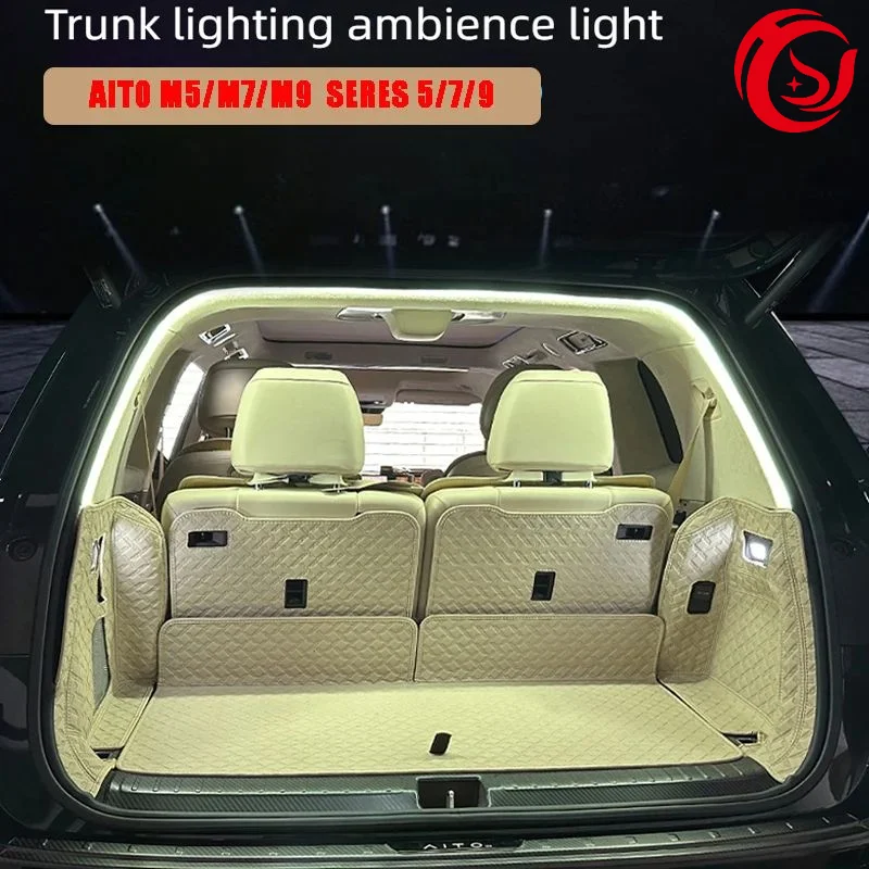 For AITO M5 M7 M9 SERES 5 Trunk Lighting And SERES 7 SERES 9 Trunk Lighting With Dedicated Interior Accessories For The Car