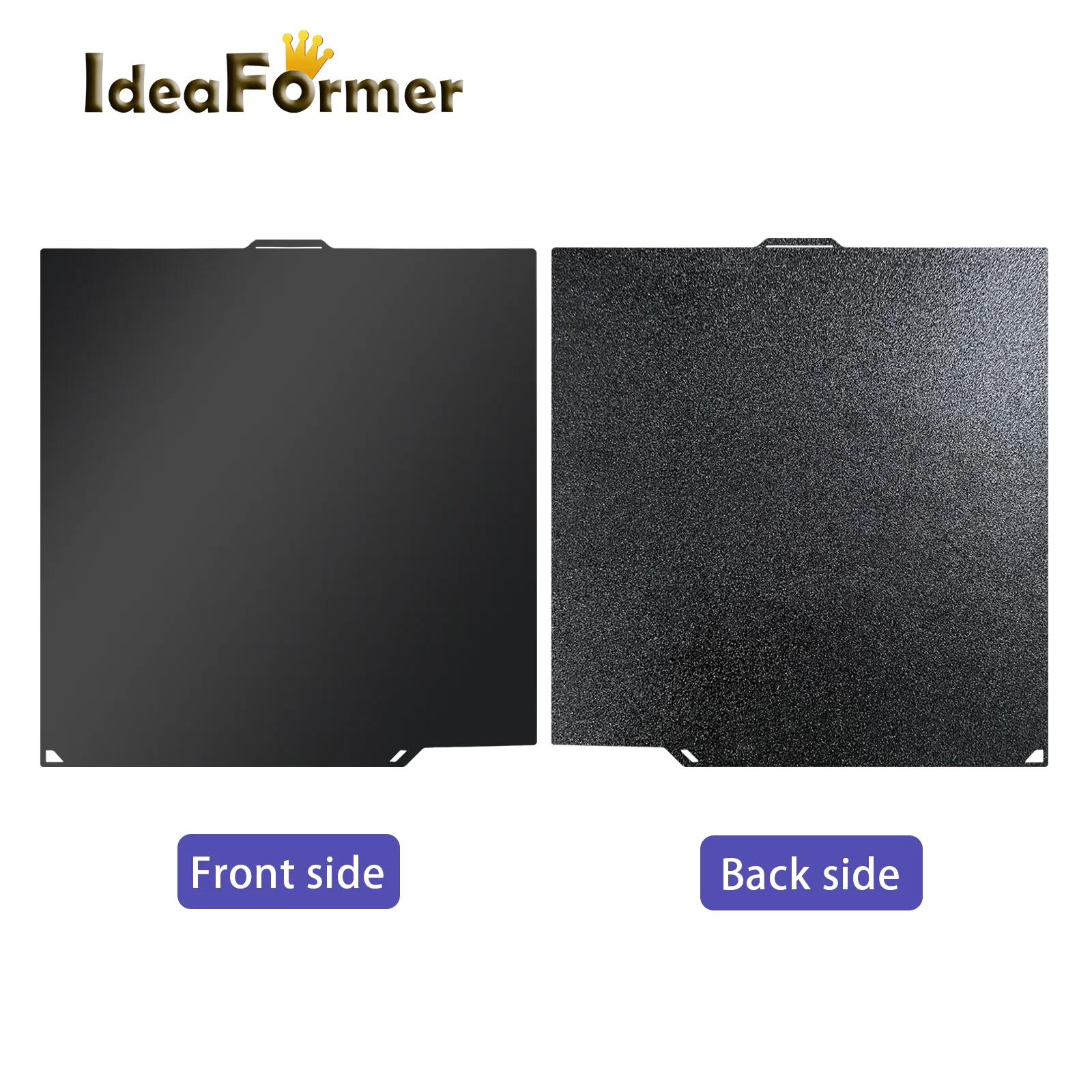 260 x 271 mm Bauplatte für Elegoo Centauri Carbon Smooth PEI strukturiertes PEI-Blatt Federstahl doppelseitiges 3D-Drucker-Zubehör – Detail 5