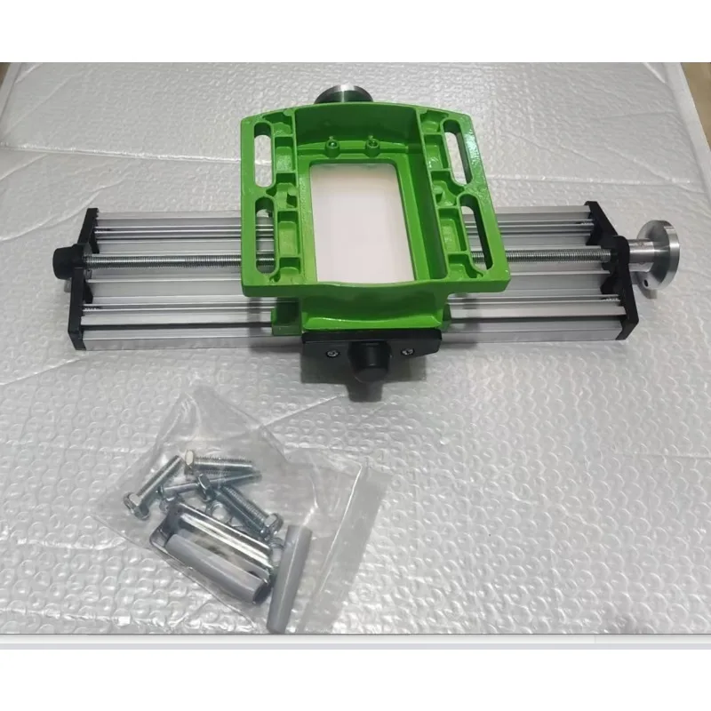 3 Inch Cross Slide Vise Vice Table Compound Table Worktable Bench Alunimun Alloy Body For Milling Drilling
