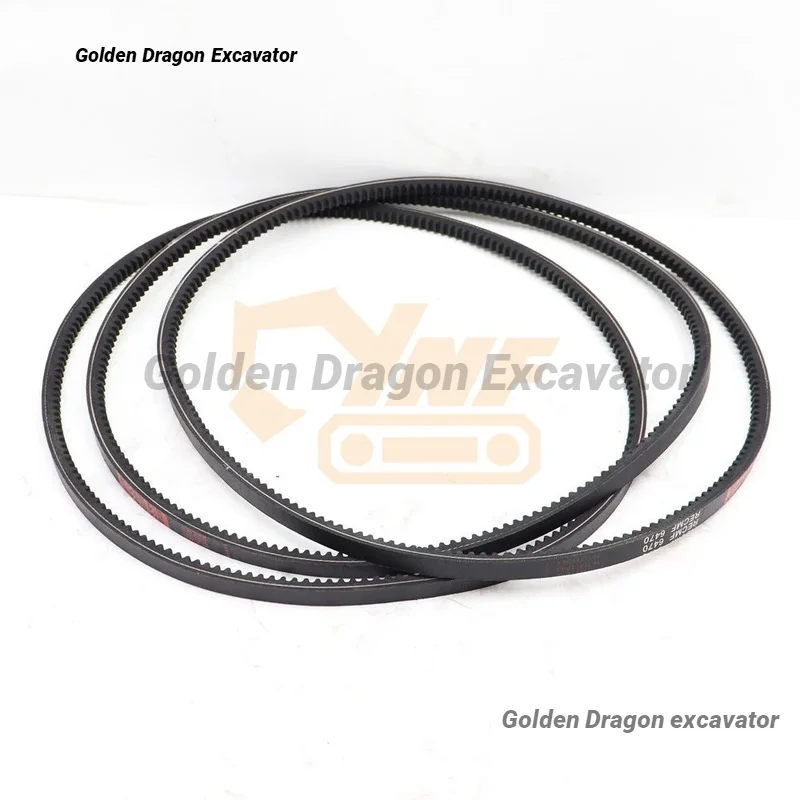 

For Construction Machinery Parts Rubber Belt The ability To Reduce Shock And Vibration V13X1210