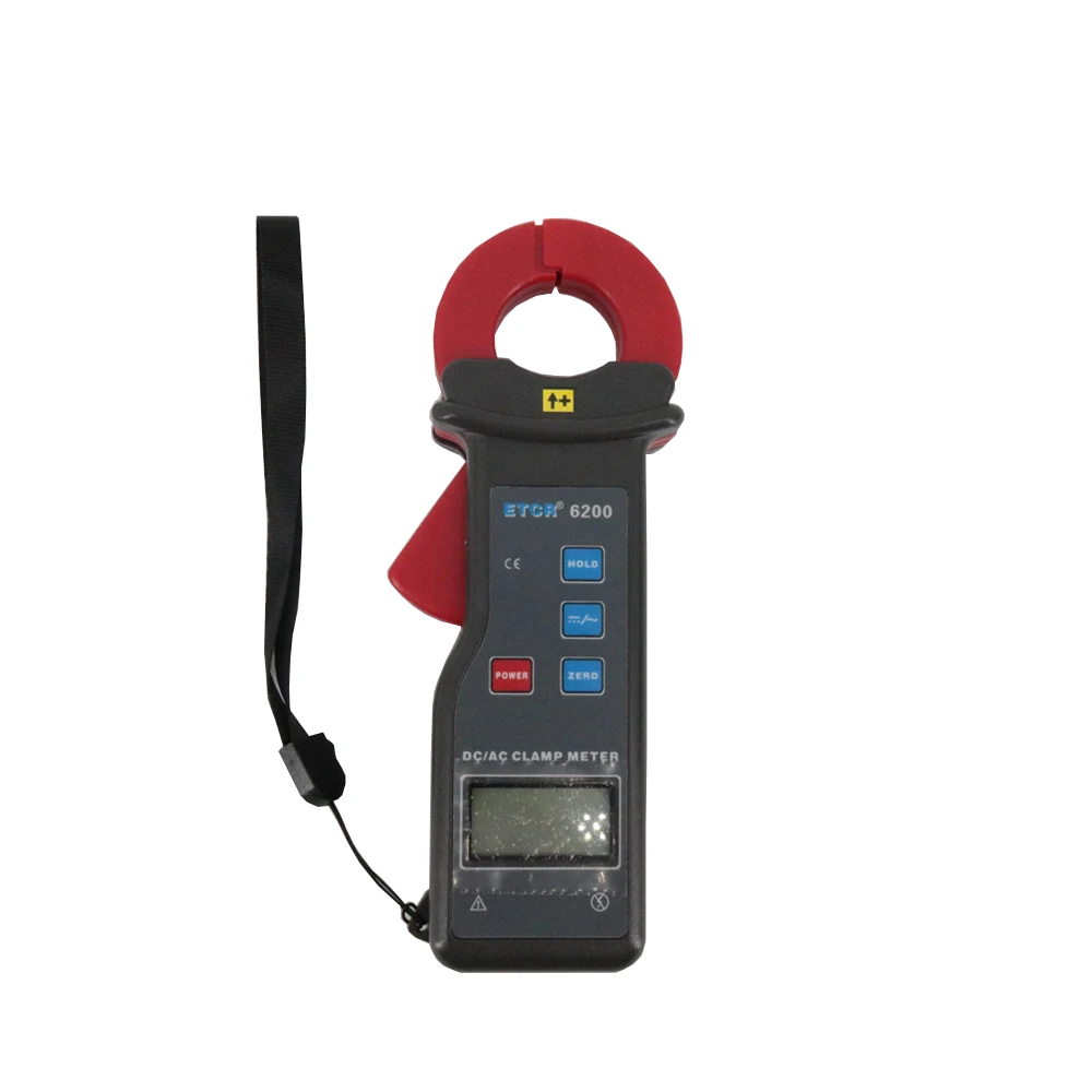 ETCR6200 AC DC التسرب الحالي المشبك متر ، معدل أخذ العينات 2 مرات في s ، الاستعداد للسيارة