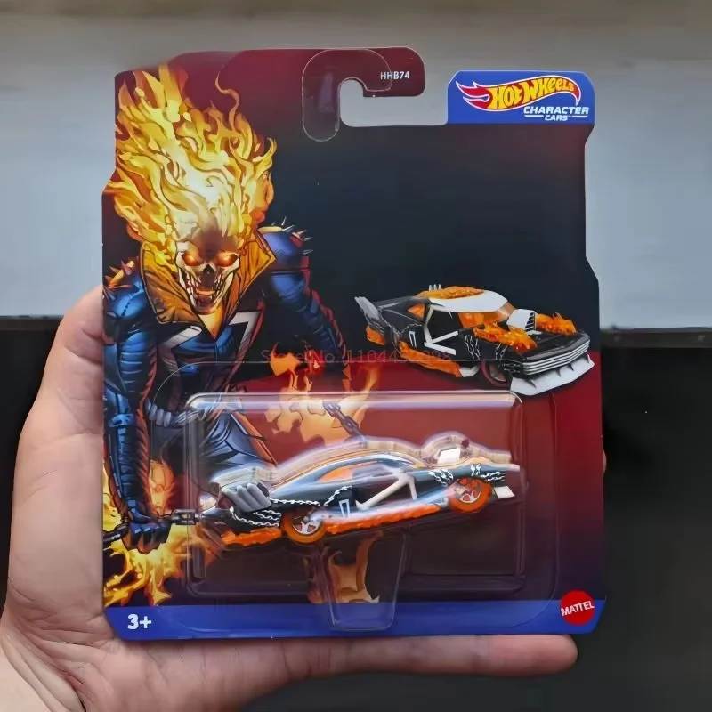 

Новые горячие оригинальные Hot Wheels Hhb74, популярная серия персонажей фильма, автомобиль из сплава, призрачный райдер, высококачественная модель автомобилей, праздничные подарки