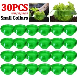 31-5PCS Snail Collars Slug Plant Protection Collars Reusable Plant Snail Guard Save Water for Protects Plants To Get Better