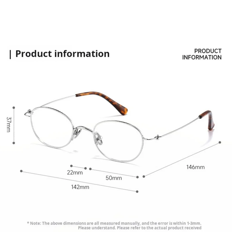 OLLYMURS البيضاوي سبائك التيتانيوم مخصص النظارات البصرية الرجال قصر النظر 1.74 درجة نظارات الرجعية متعددة البؤر النظارات التقدمية 309