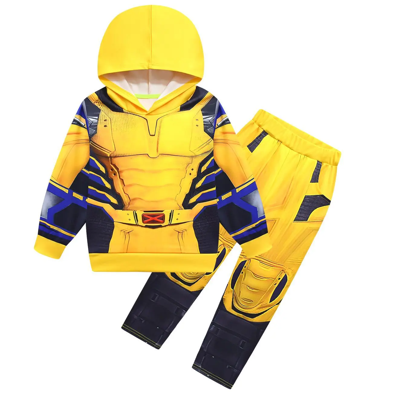 Children Hoodies 3D D-Deadpool Fashion Pullover Sweatshirt Anime Trucksuit Manga Cartoons Girls Boy Kids Autumn Casual Clothes