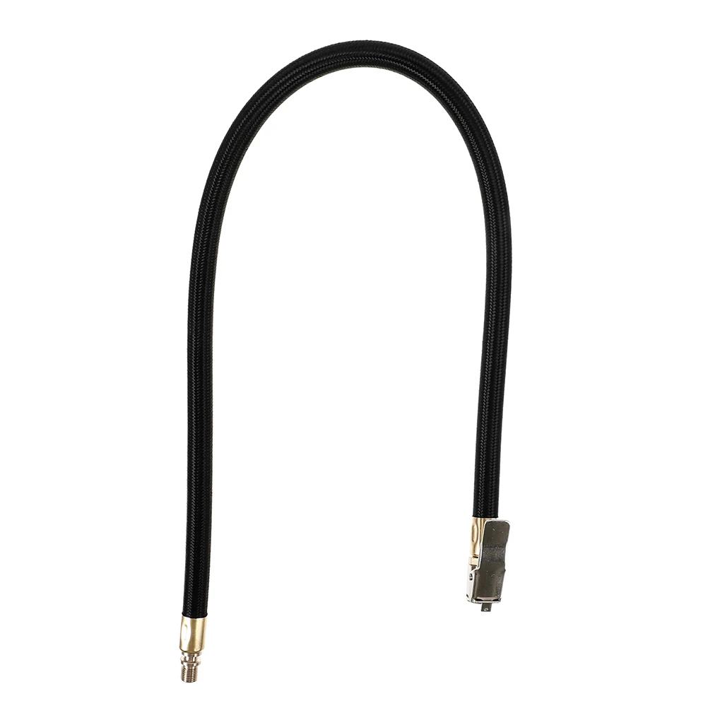 

Car Tire Extension Tube 40cm Black Quick Inflator Tube With Chuck Clip Hose for Car Truck SUV Bike RV Repair Tools