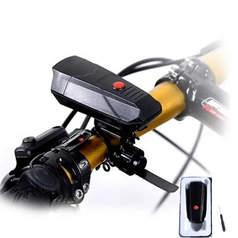 Bicycle 6 Sounds Super Loud Warning Alarm Bell Waterproof Mountain Road Bike Scooter Electronic Horn Bell Cycling Equipment