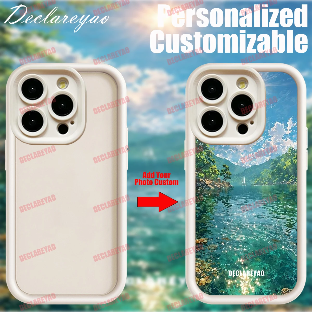 Personalizado DIY foto mate suave Coque para OPPO Reno 11 12 13 Pro Plus 3 4 Z 5 Lite K 2 T FS 14 6 7 8 10 funda