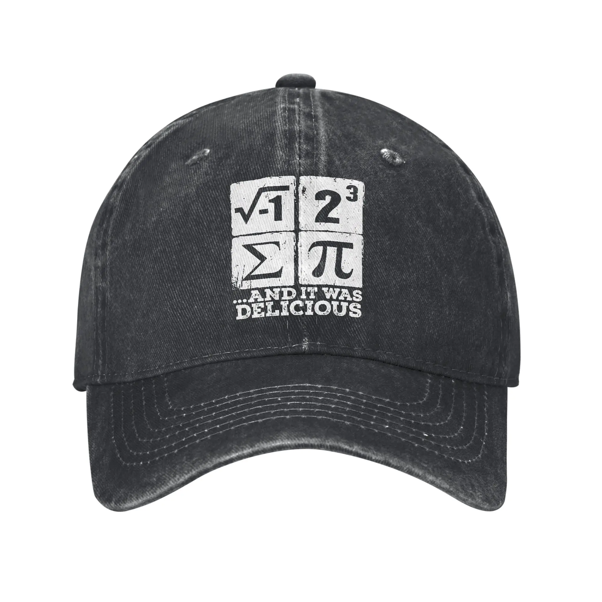 Pi some pie Math Nerd Humor   Baseball Cap Men Hats Women Visor Protection Snapback Math pi Caps