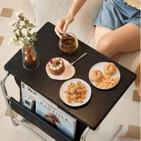 Versatile Side Table Small Coffee Table for Trolleys Dining Carts Wine Racks Bookshelves  Convenient  Flexible Storage Solution 3