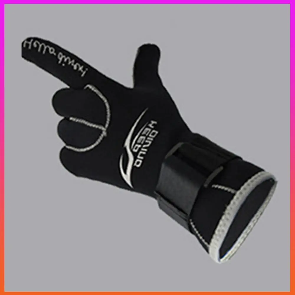 

Неопреновые перчатки для дайвинга 3 мм, противоскользящие перчатки для подводного плавания, унисекс, зимние перчатки для рыбалки для подводной охоты, рафтинга, каякинга, гребли