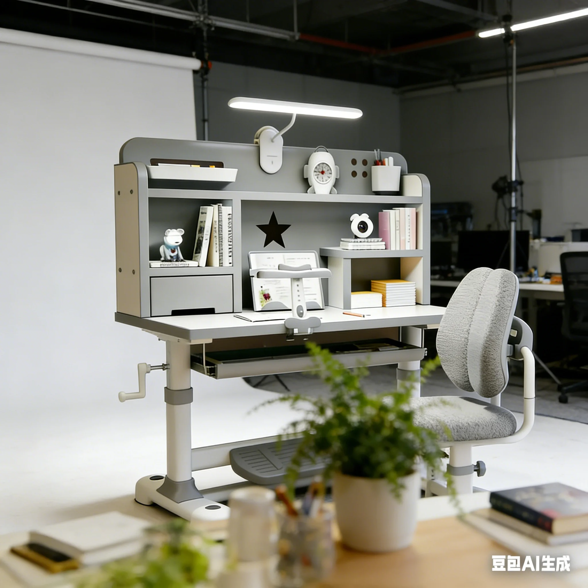 aoliviya-bureau-d'ecriture-moderne-et-creatif-pour-la-maison-table-d'etude-avec-chaise-d'ecolier-integree-et-etagere-pour-chambre-d'enfant-l