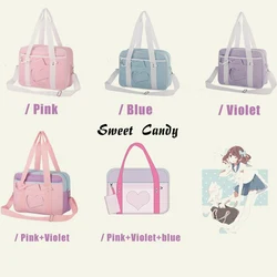 Briefcase high Students Bag Schoolbags pink shoulder bag women's large-capacity handbag tote bag messenger bag 14inch Laptop Bag