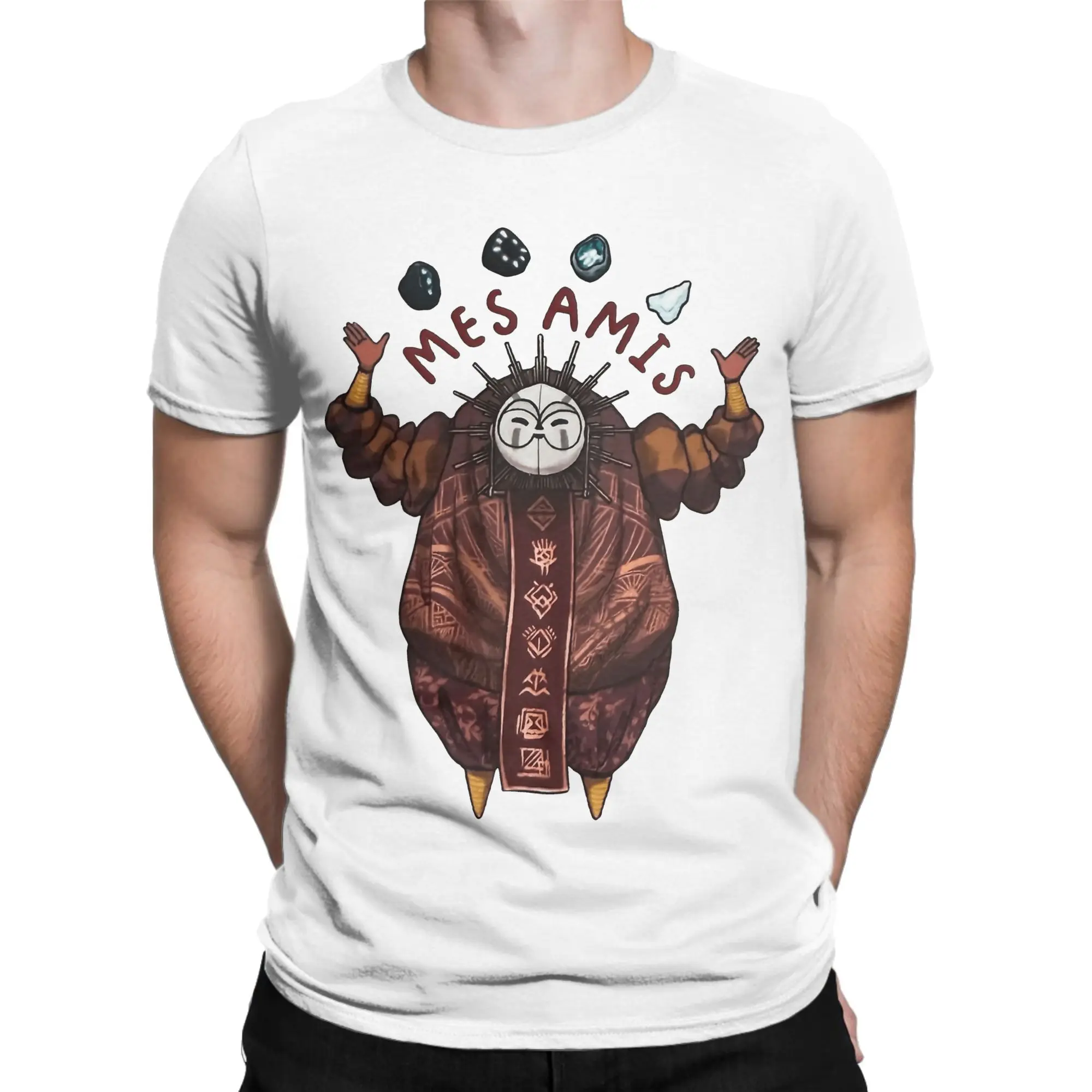 Men Expedition 33 T Shirt Esquie and rock friends  100% Cotton Clothes Unique Short Sleeve Crewneck Tee Shirt 6XL T-Shirt