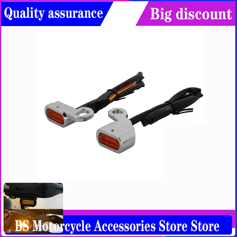 FoR Harley Sportster S 1250 RH1250S 2021 2022 2023 Motorcycle Handlebar Control LED Turn Signal Indicator Light Blinker Lamp view 6
