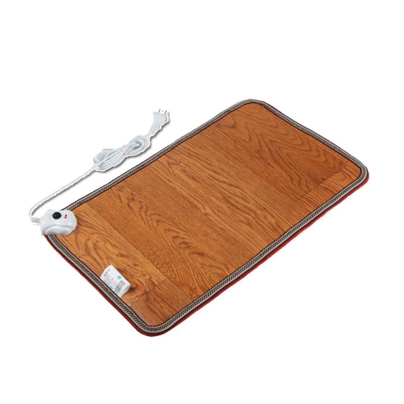 Зимняя электрическая грелка для ног, быстрый нагрев, грелка для пола, регулируемая грелка для ног под столом для женщин и