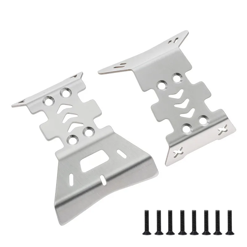 

Stainless Steel Chassis Armor Guard Protection Protector Skid Plate for ARRMA 1/16 Quake Grom 1/16 Gorgon Grom Upgrade Parts