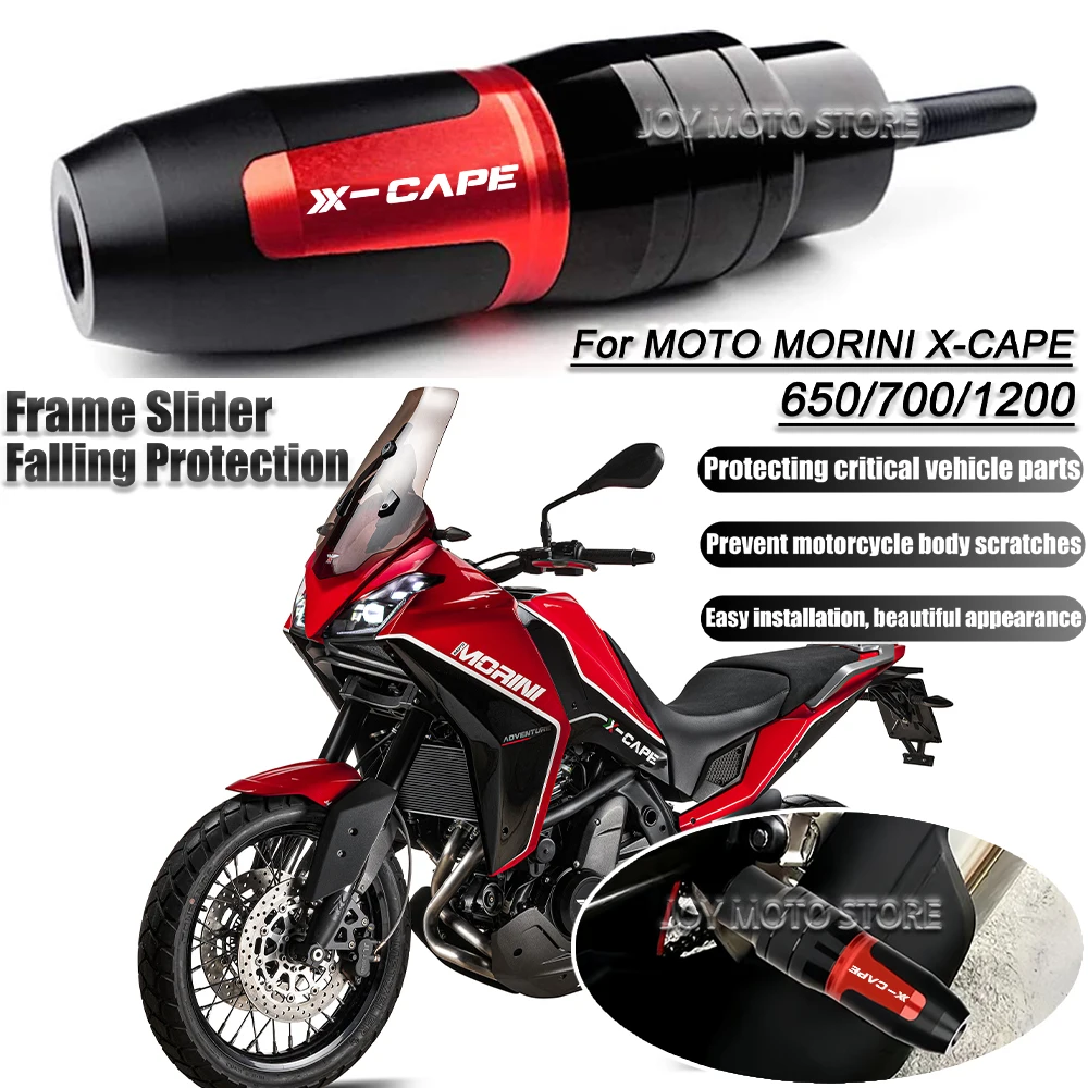

For Moto morini X-cape 650 700 1200 Motorcycle CNC Accessoires Falling protection Exhaust Slider Crash