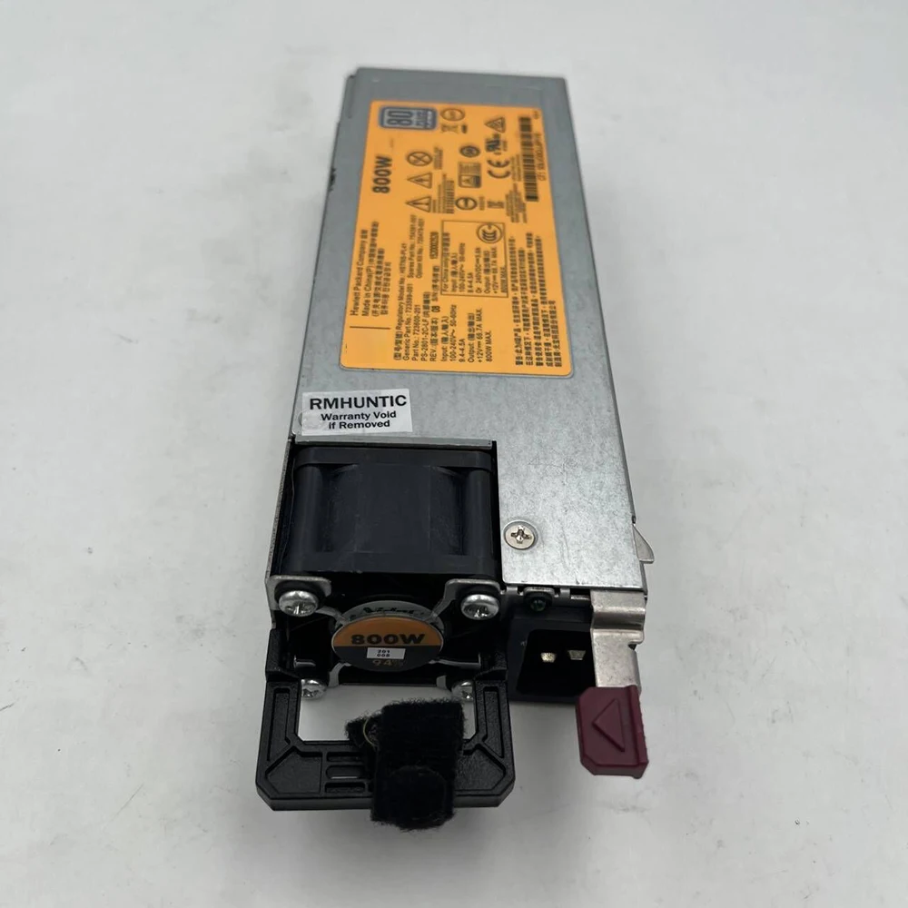 723599-001 754381-001 723600-201 720479-B21 لـ HP Gen9 G9 800W HSTNS-PL41 مصدر طاقة الخادم