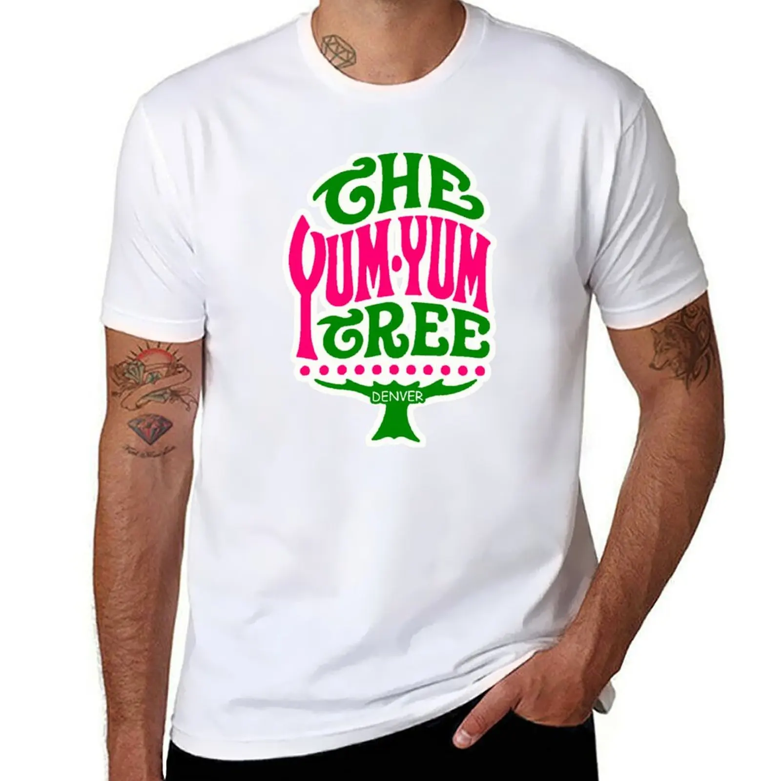 

The Yum Yum Tree Denver T-Shirt Work Outdoor T-Shirt for Men