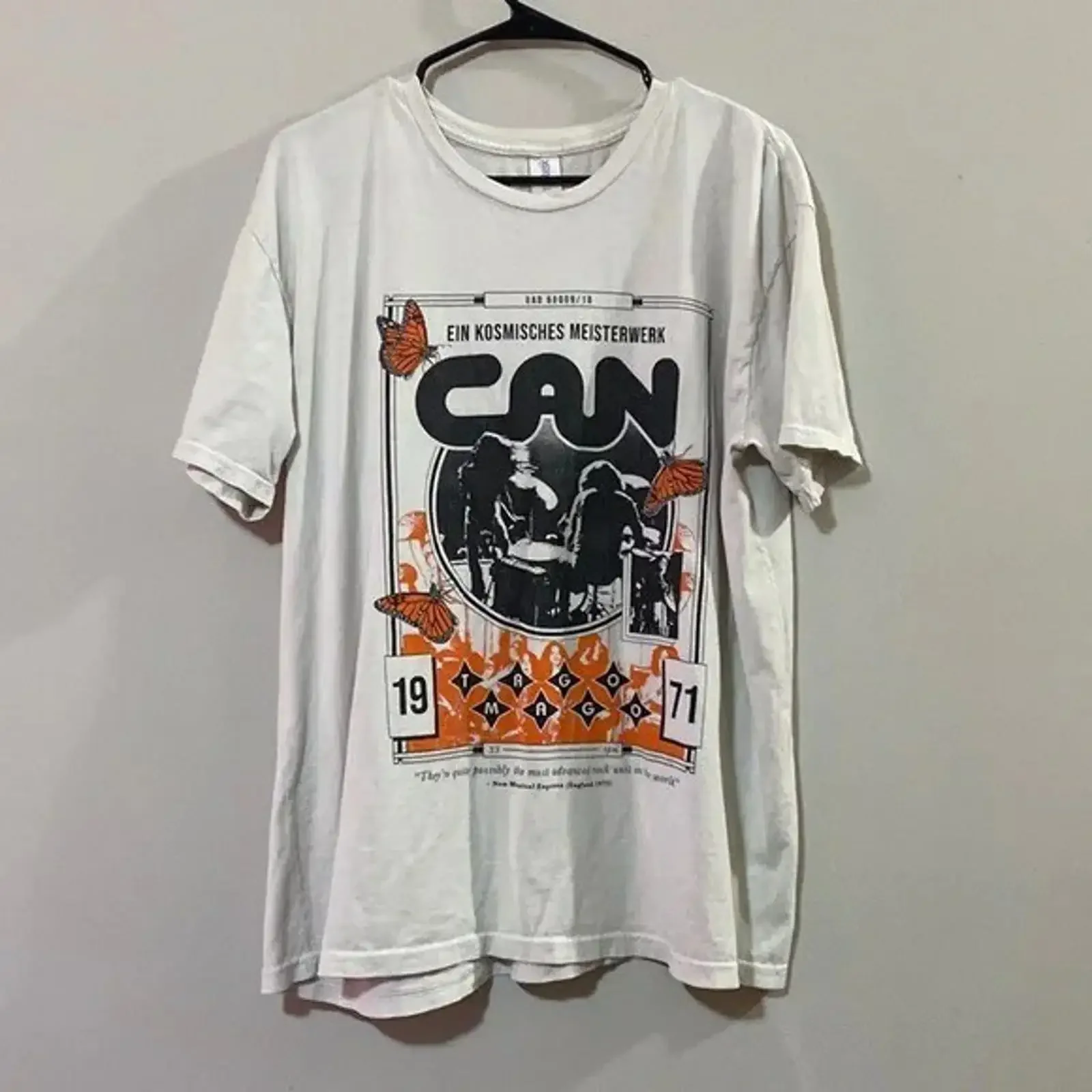 T shirt classica Can Tago Mago fascia grafica tutte le taglie 20D47 vintage Washed Breathable designer clothes Casual