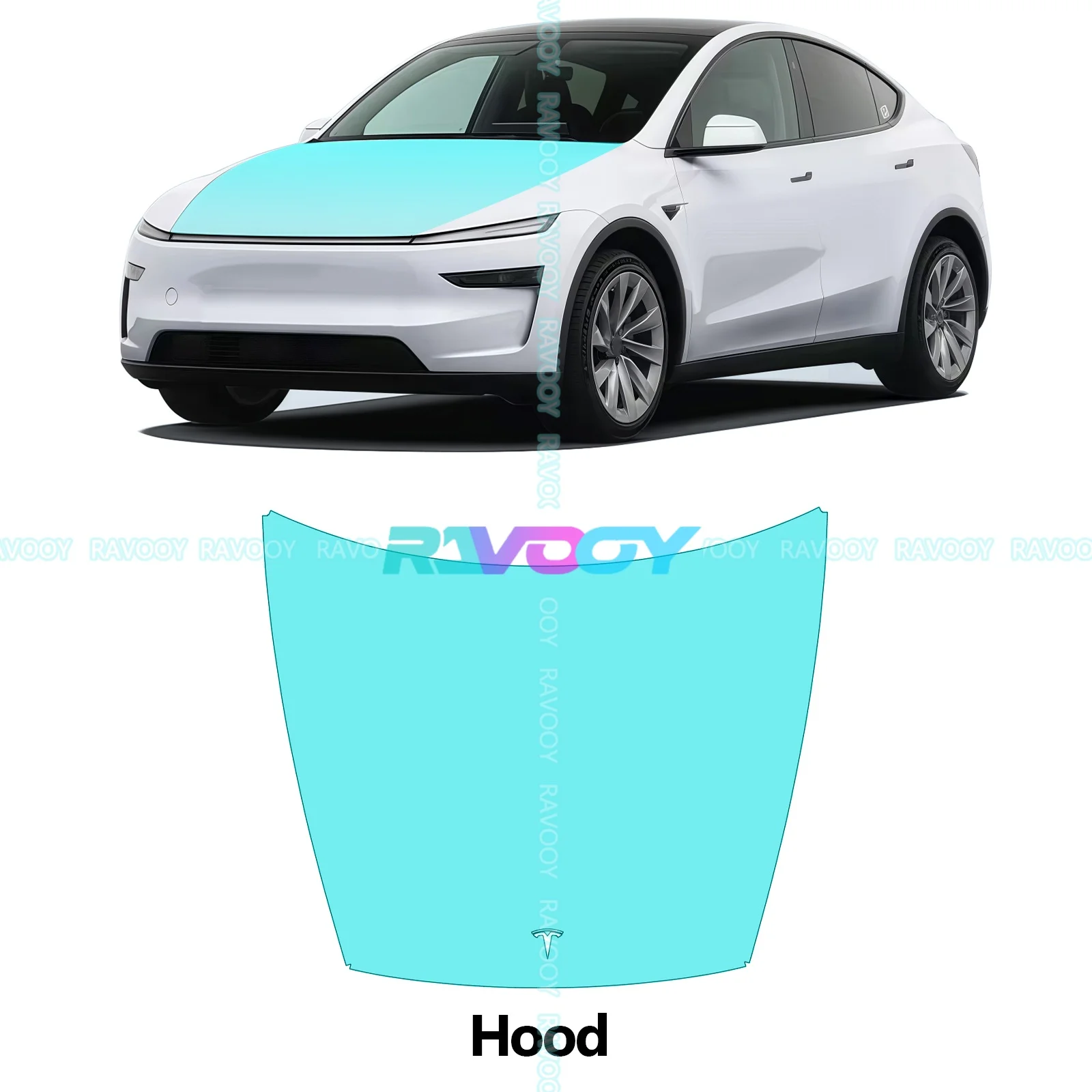 Voor Tesla Model Y Juniper 2025-2026 8.5Mil Voorgesneden PPF Volledige Voertuig Verf Bescherming TPU PPF Film Clear beha