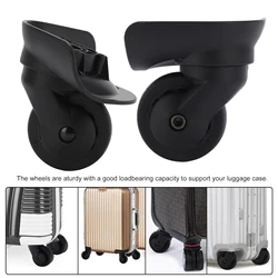 1 Pair A53 Suitcase Wheels Convenient & Lightweight Luggage Wheels Effortless Mobility Functionality For Travel Durable