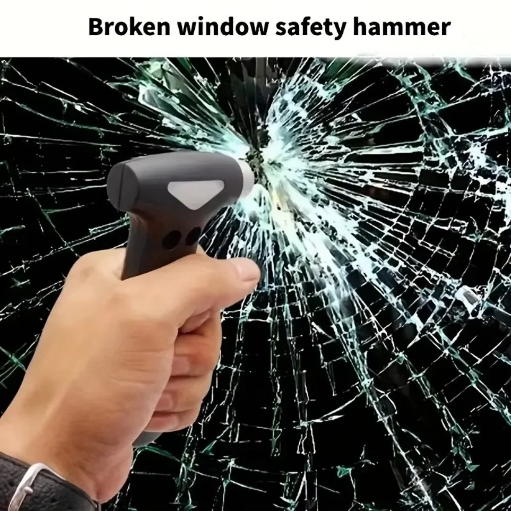 Mini Emergency Car Hammer Glass Broken Window Escape Safety Escape Knife Car Emergency Tool Seatbelt Cutter Window Breaker