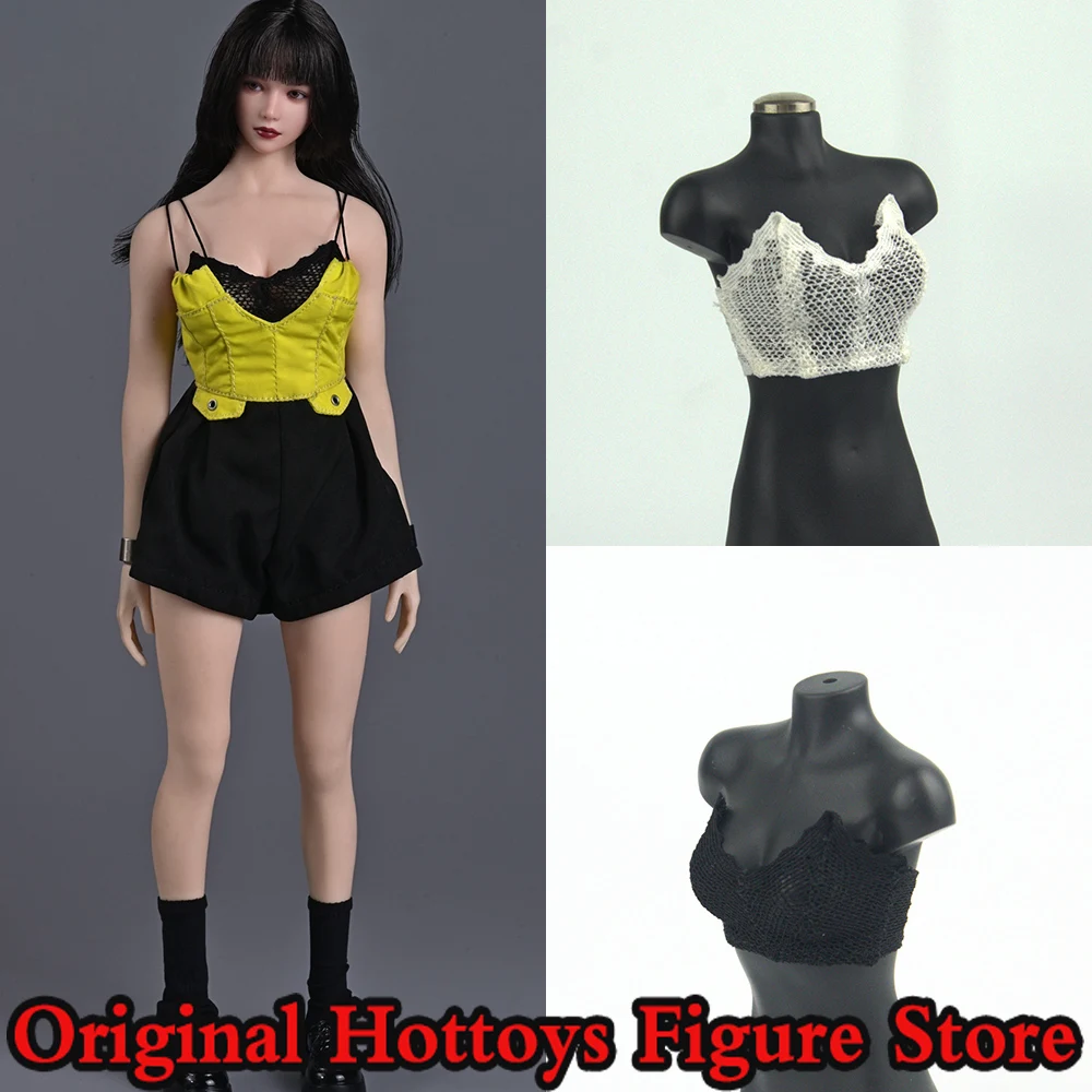 

CHILI TOYS 1/6 Scale Female Soldier Clothes Accessories Solid Color Lace Underwear For 12-inches Action Figure Model Doll