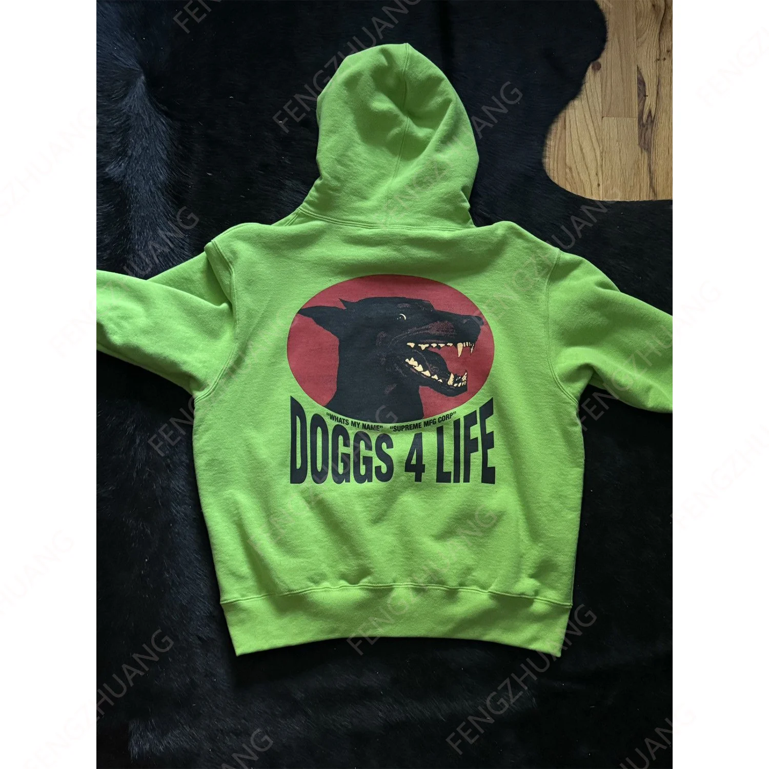 Supreme Doggs Hooded Sweatshirt Unisex Loose Casual Hoodie Pullover Hoodie  Cotton top Oversized Fashion Long Sleeve Hoodie