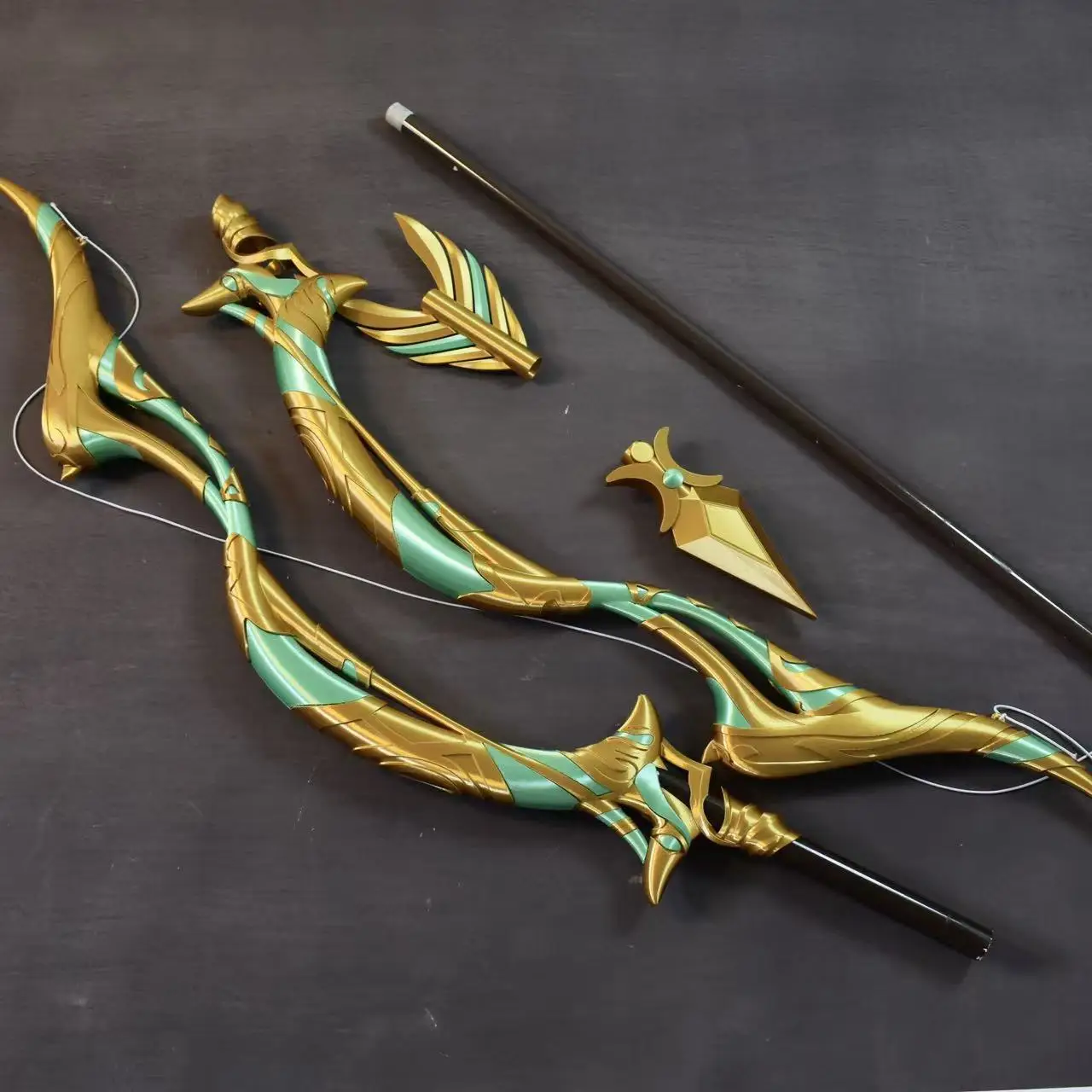 Réplique de l'arc de Nezha, accessoire de cosplay inspiré du manga « Mon frère aîné est trop stable », pour Halloween, Noël, Carnaval et Fêtes costumées
