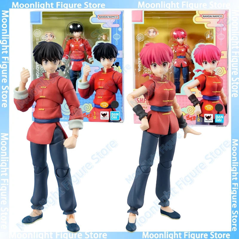 

In Stock Bandai S.H.Figuarts SHF Ranma Ranma Saotome Anime Action Figure Toy Gift Model Collection