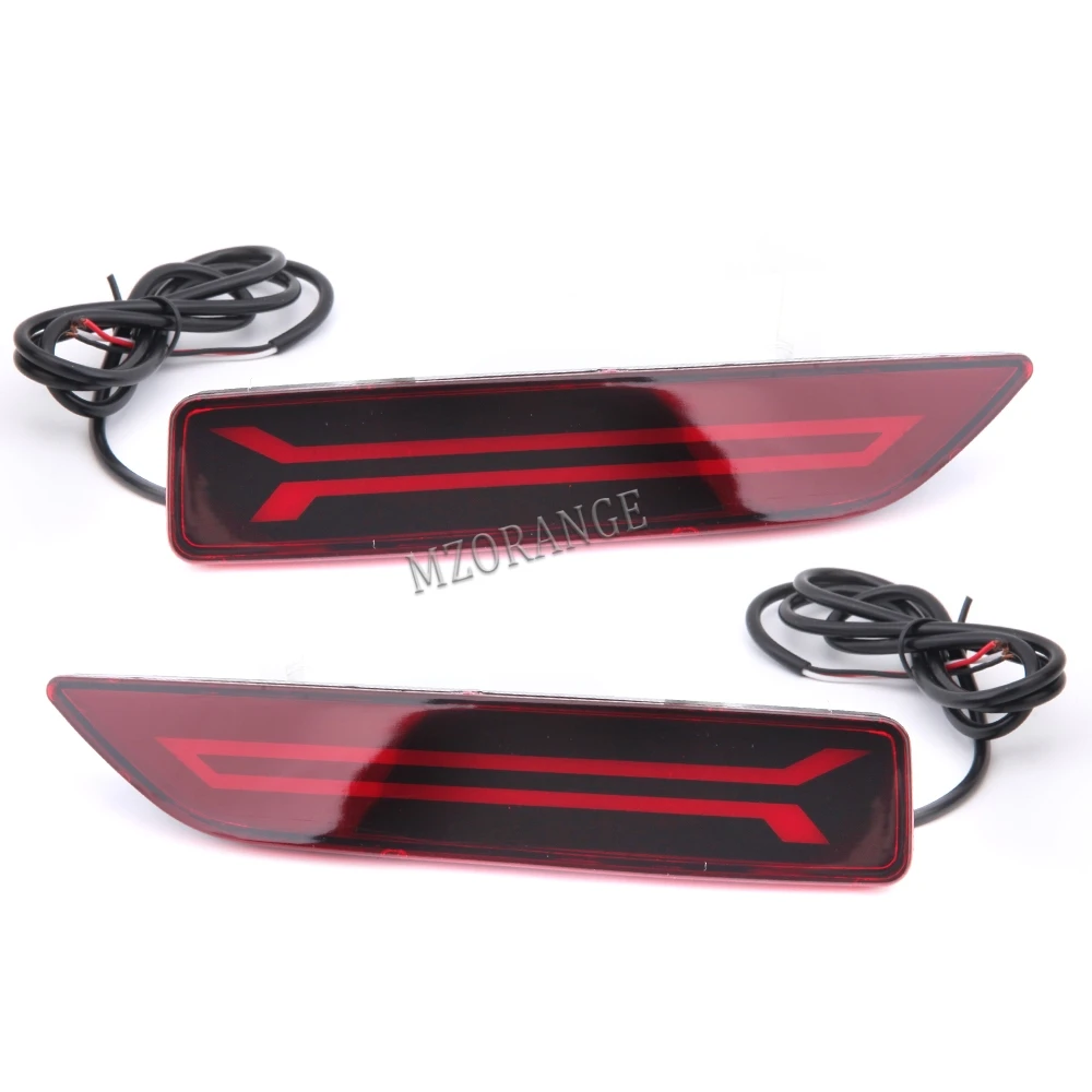 MZORANGE LED Rear Bumper Light For Honda CRV CR-V 2007 2008 2009 Brake Reflector Light Rear Fog Lamp Car Accessories